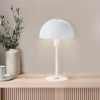 LeGer Home by Lena Gercke LeGer Home by Lena Gercke Linnea Mushroom Table Lamp - 35.5cm Red Glossy Metal Base, E14 Socket (Bulb Not Included) | Modern Desk & Accent Lighting weiß matt Lampen