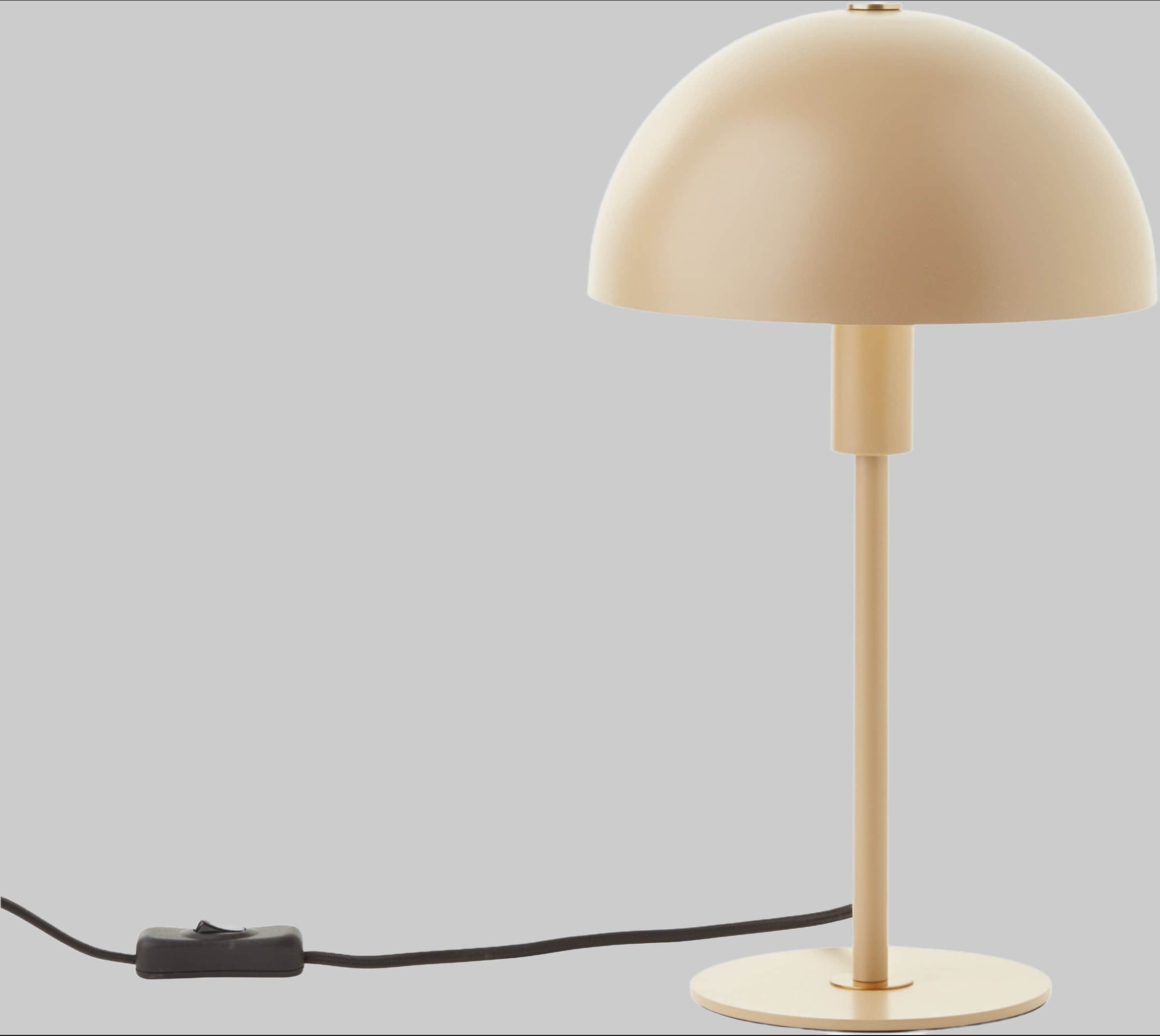 LeGer Home by Lena Gercke Linnea Mushroom Table Lamp - 35.5cm Red Glossy Metal Base, E14 Socket (Bulb Not Included) | Modern Desk & Accent Lighting caramel matt Lampen LeGer Home by Lena Gercke