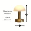 Lichthandel Hoch Lampen Lichthandel Hoch Premium LED Tischleuchte Set (2 Stück) – Moderne Nachttischlampe mit warmweißer Beleuchtung, dimmbar & energieeffizient für Schlafzimmer & Wohnbereich 2x Fynn Me