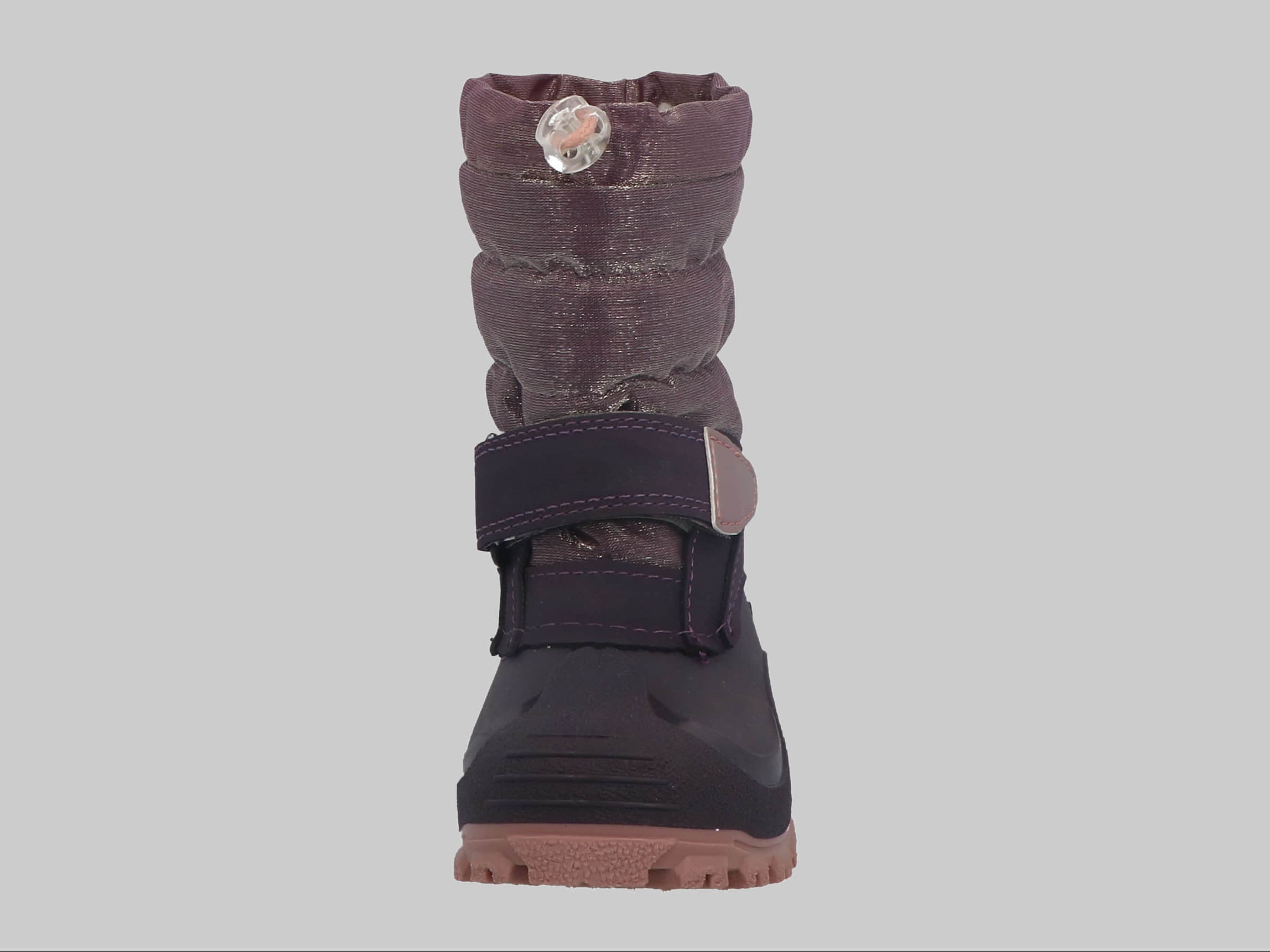 Lurchi Lurchi Fjonna Girls' Winter Snow Boots - Waterproof Rose/Light Pink Warm Boots with Fleece Lining & Anti-Slip Sole | UK Sizes 1-12 aubergine Stiefel