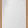 Dekoration MCA furniture MCA Alwar Solid Oak Wall Mirror - 50x120cm Hallway Mirror with Oiled Finish | Large Entryway Mirror for Small Spaces