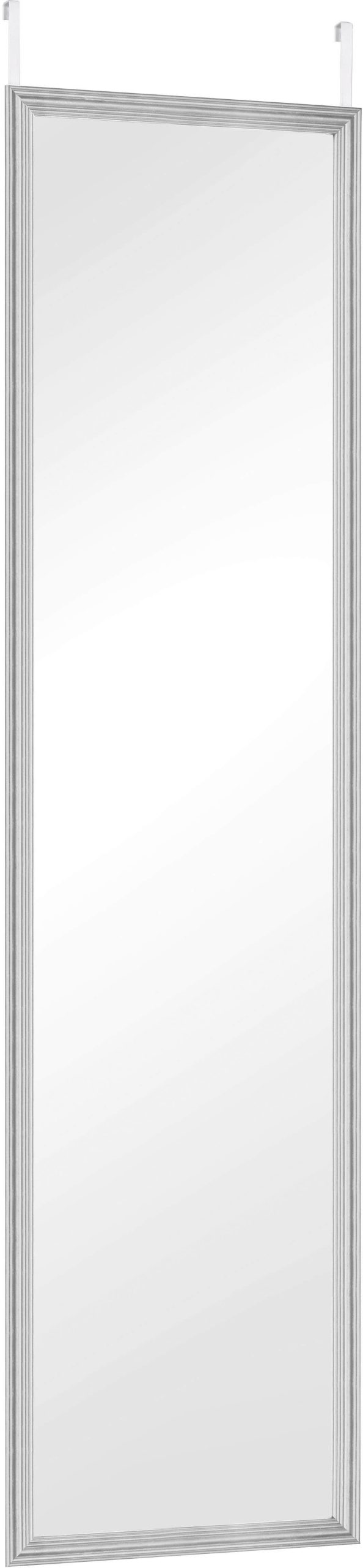 MIRRORS AND MORE Dekoration MIRRORS AND MORE RIA Decorative Wall Mirror (1-Piece) with Door Hanging Option - Space-Saving Design for Modern Homes grau