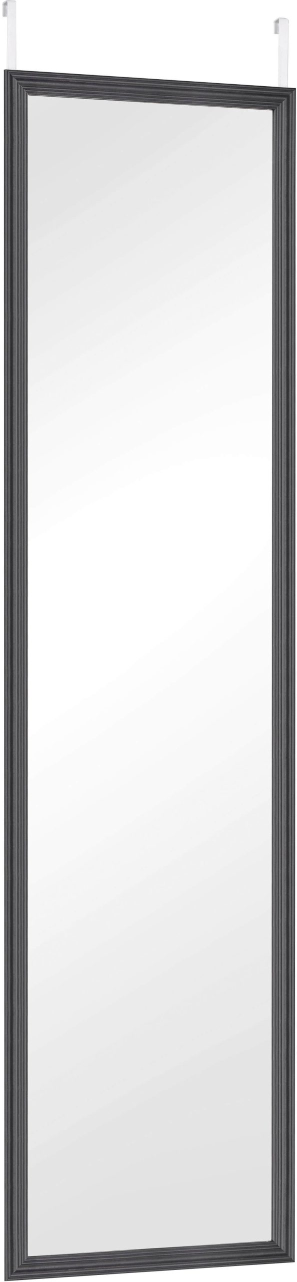 Dekoration MIRRORS AND MORE MIRRORS AND MORE RIA Decorative Wall Mirror (1-Piece) with Door Hanging Option - Space-Saving Design for Modern Homes schwarz