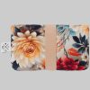 Manufaktur13 Cotton Tobacco Bag (Lilac) – Premium Tabaktasche aus 100% Baumwolle mit Zusatzfach | Stylischer Drehbeutel für Tabak Floral Bloom Aufbewahrung Manufaktur13