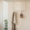 Metallbude Metallbude RUBI Kleiderstange | Stabile Garderobenstange aus Metall (120cm, Schwarz) für Jacken & Kleidung | Minimalistisches Design Cashew Garderobe & Flur