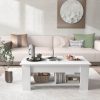 NOBLEWELL Lift-Top Couchtisch Modern - Höhenverstellbarer Ausziehtisch mit Stauraum & 2 Regalen | 120x60 cm | Schwarz | Multifunktional als Esstisch & Arbeitstisch Weiß Totnz Tische