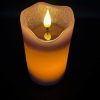 Online-Fuchs Premium LED-Kerzen Set (4 Stück) mit Echtwachs-Optik – Realistische Flamme, Fernbedienung, 6-Stufen Dimmer & Timer (2-8h) – Weiß/Grün/Lila/Rot wählbar Lila Dekoration Online-Fuchs