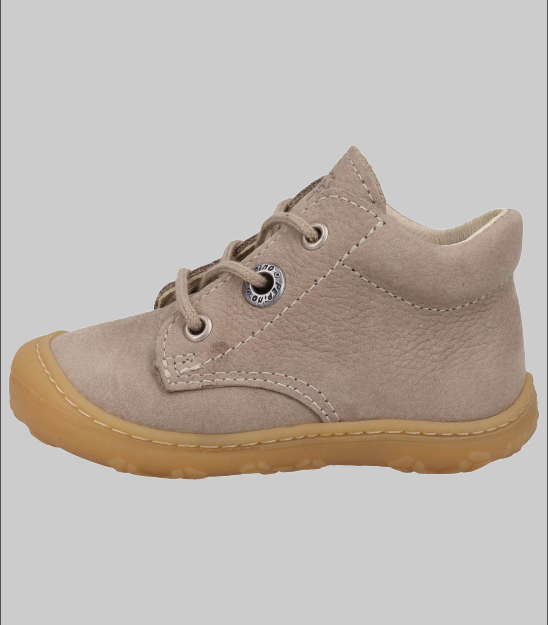 Pepino PEPINO BY RICOSTA Lauflernschuhe aus Leder | Flexible Sohle & atmungsaktiv | Für Babys & Kleinkinder (Gr. 19-28) | Rutschfest & gepolstert Kies Lauflernschuhe