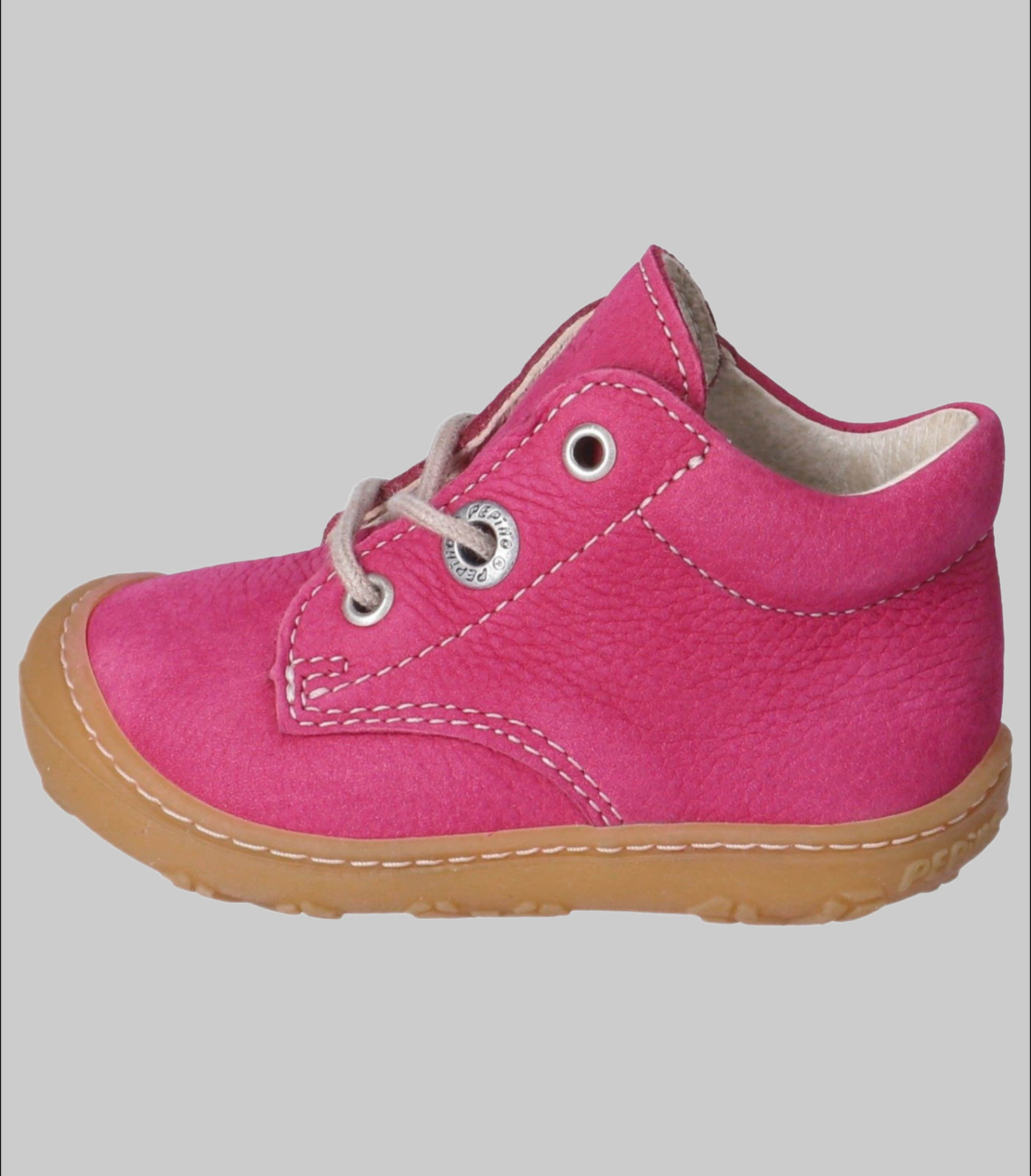 PEPINO BY RICOSTA Lauflernschuhe aus Leder | Flexible Sohle & atmungsaktiv | Für Babys & Kleinkinder (Gr. 19-28) | Rutschfest & gepolstert Pink Stiefel Pepino