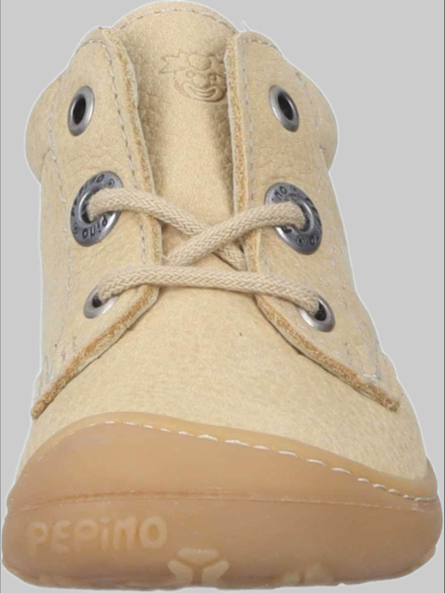 PEPINO BY RICOSTA Lauflernschuhe aus Leder | Flexible Sohle & atmungsaktiv | Für Babys & Kleinkinder (Gr. 19-28) | Rutschfest & gepolstert desert (630) Stiefel Pepino