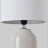 Pauleen Pauleen Sandy Glow LED Table Lamp - Handcrafted Ceramic Base with Dimmable E14 Bulb & Fabric Shade - Cream/Beige Home Lighting Lampen