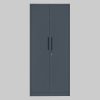 STEELSu00D8N STEELSØN Aktenschrank Regulus Grau | Höhenverstellbare Stahlschrank (168x80x40cm) mit Sicherheitsschloss - Ideal für Büro & Homeoffice Antharzit Schränke
