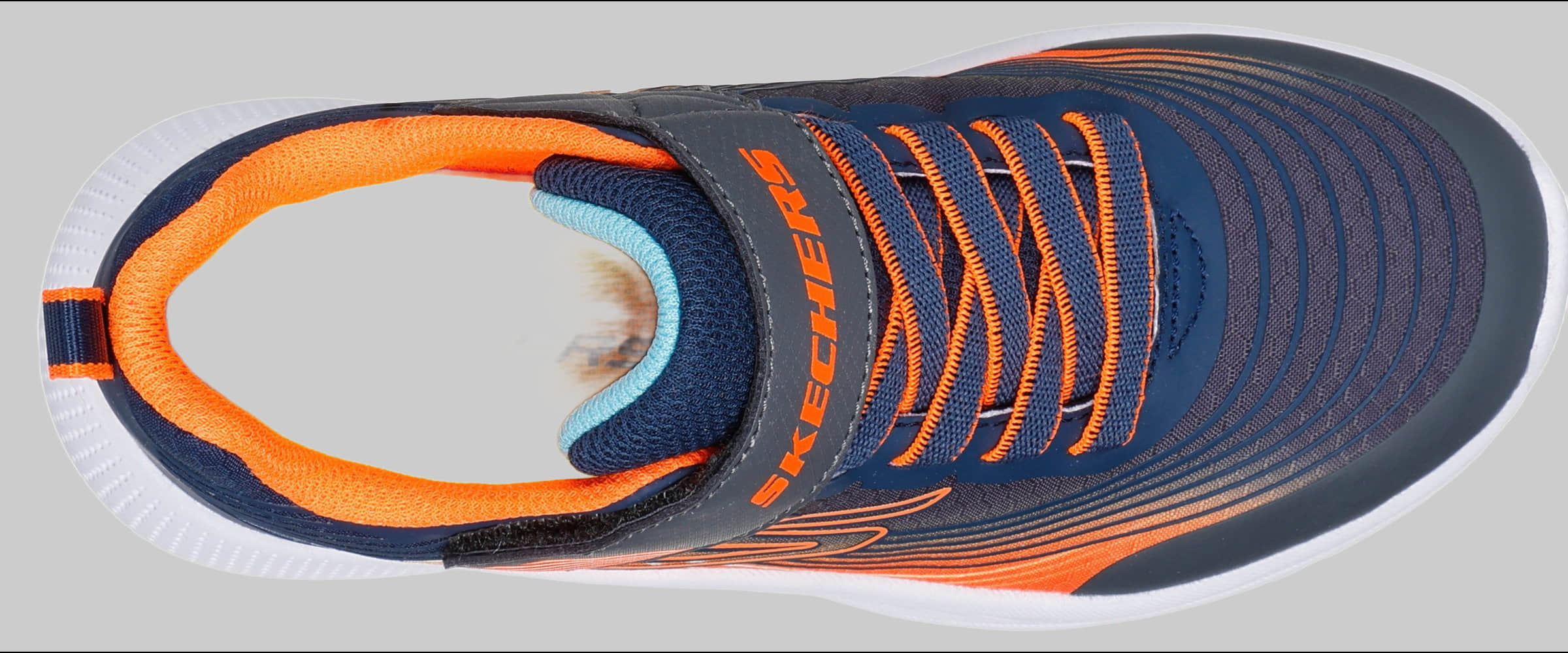Skechers Kids MICROSPEC ADVANCE Sneaker - Boys' Comfortable Hook & Loop Casual Shoes with Breathable Mesh & Cushioned Support NVOR, Sneaker Skechers Kids
