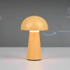 Sparkle Lighting Lennox LED Table Lamp - Dimmable, IP44 Waterproof, 4000mAh Battery Operated with USB Charging (IlLudmilate Yellow) gelb lightling Lampen