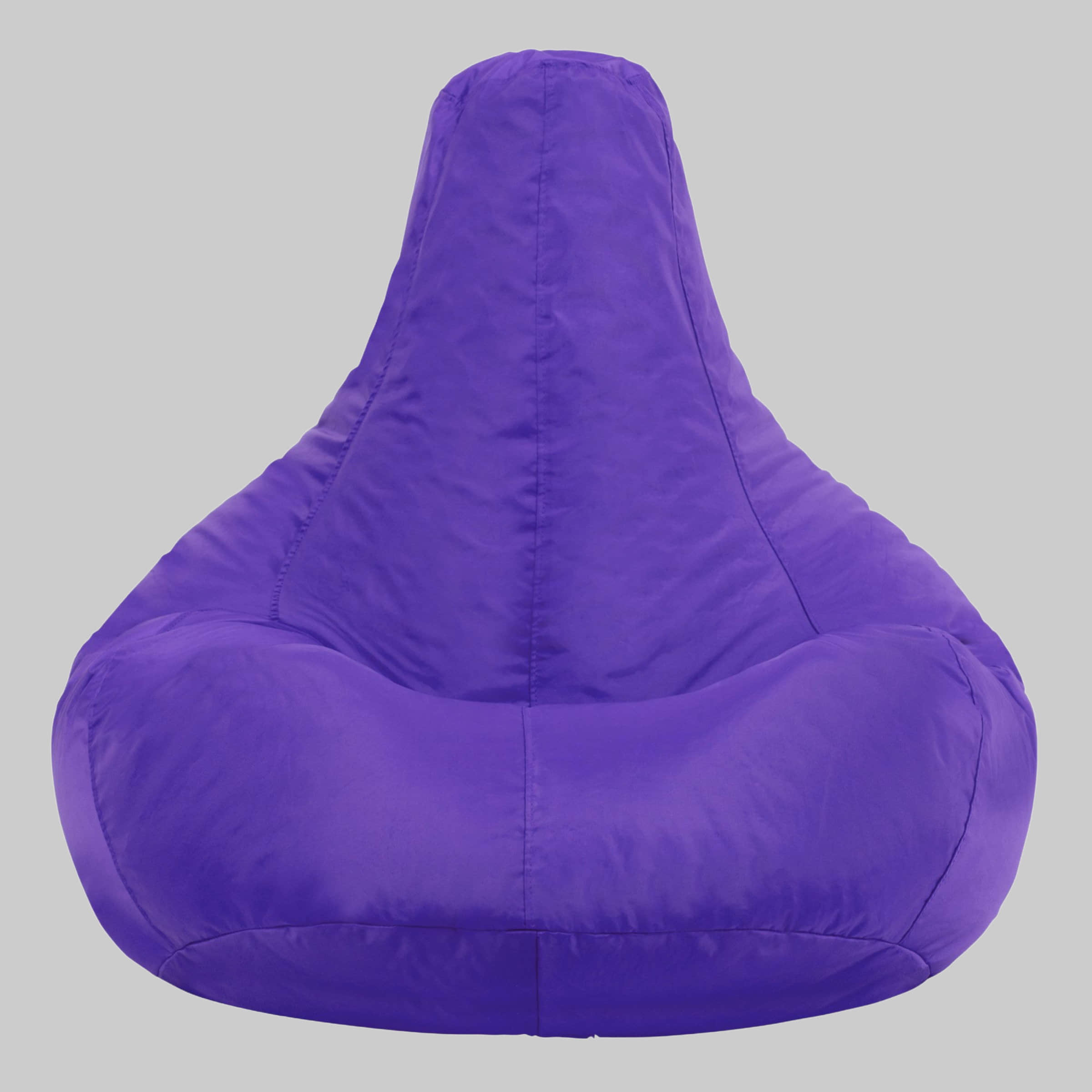 Veeva Recliner Gaming Sitzsack - Waterproof German-Made Bean Bag Chair with Ottoman for Adults & Kids lila Veeva Sessel