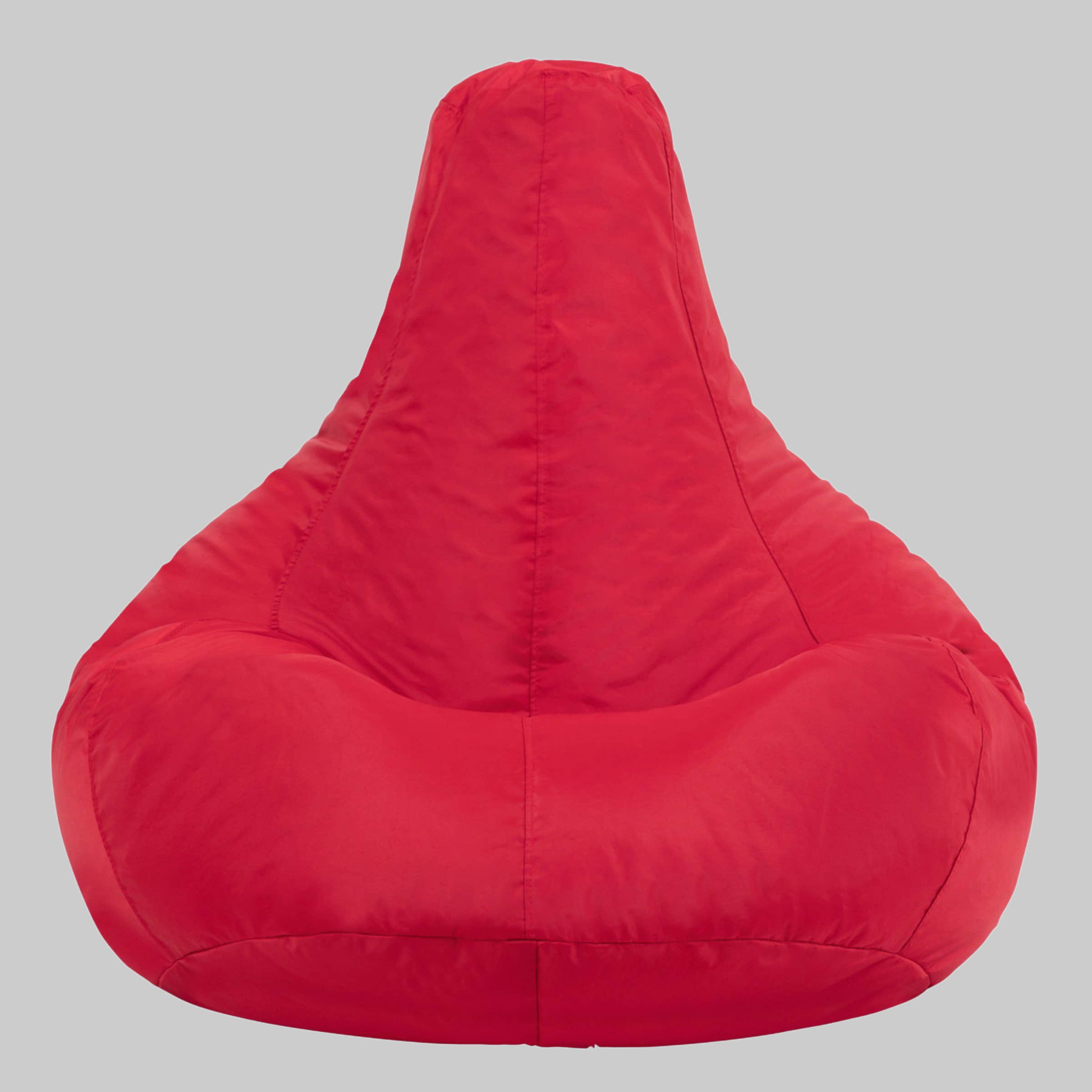 Veeva Sessel Veeva Recliner Gaming Sitzsack - Waterproof German-Made Bean Bag Chair with Ottoman for Adults & Kids rot