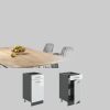Schränke Vicco Vicco R-Line Unterschrank Anthrazit 60 cm ohne Arbeitsplatte | Modulares Küchensystem | Höhenverstellbar | Langlebiges Küchenmöbel Weiß Hochg