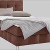 andas Boxspringbett Salo | Inkl. Premium-Topper | 6 Breiten (90-200cm) | 2 Härtegrade + TFK H4 Option | Elegantes Karostepp-Kopfteil braun Betten andas