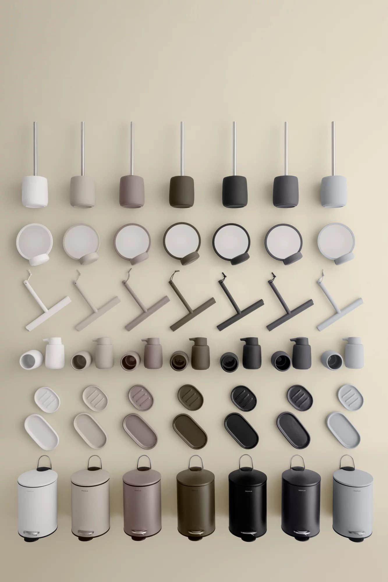 Aufbewahrung blomus blomus SONO Aufbewahrungsdose - Hochwertige Keramik-Dose mit Silikon-Deckel (12cm Ø) - Moderner Organizer für Bad, Büro & Haushalt - 6 Farben wählbar Micro Chip