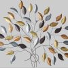 my home 'Fagus' Modern Metal Wall Art - Intricate Leaf Design Wall Decoration for Living Room & Office my home Dekoration