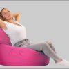 sunnypillow Sessel sunnypillow Sitzsack XXL – Premium Gaming Sitzsack mit Styropor-Füllung für Kinder & Erwachsene | Bequem & Stabil Rosa