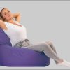 sunnypillow Sitzsack XXL – Premium Gaming Sitzsack mit Styropor-Füllung für Kinder & Erwachsene | Bequem & Stabil Violett sunnypillow Sessel