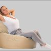 sunnypillow Sessel sunnypillow Sitzsack XXL – Premium Gaming Sitzsack mit Styropor-Füllung für Kinder & Erwachsene | Bequem & Stabil Beige