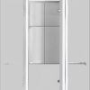 welltime Texas Spiegelschrank | 3-Door Bathroom Mirror Cabinet with Optional LED Lighting (60cm Width) | German-Made Quality weiß Schränke welltime