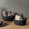 ASA SELECTION Koch- & Backzubehör ASA SELECTION COPPA SENCHA Aufbewahrungskorb | Baumwolle | Ø 17 cm | Beige/Ecru | Strickoptik | Küchen- & Wohnaccessoire kuro