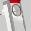 AVM FRITZ!DECT 210 Smart Outdoor Socket - IP44 Weatherproof, 3450W, Energy Monitoring & Remote Control Bauen & Renovieren AVM