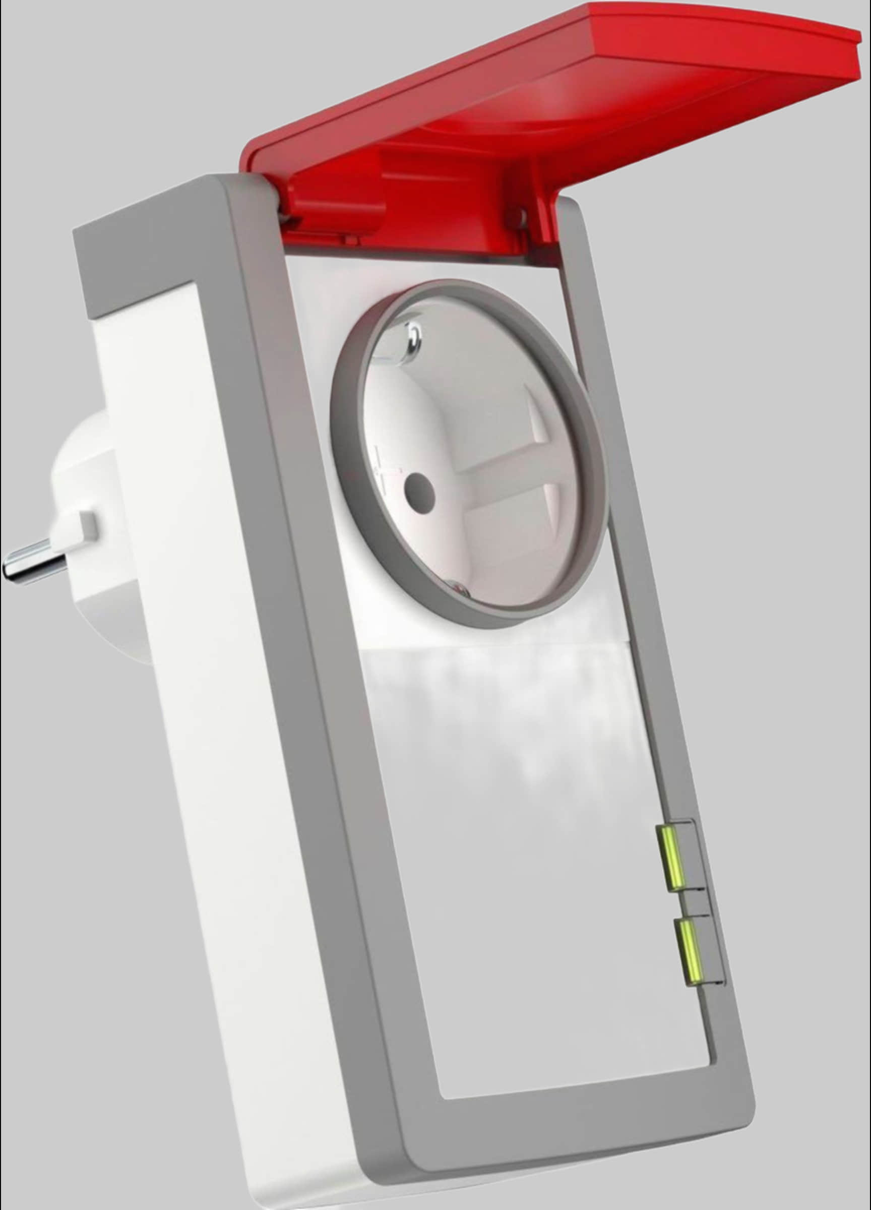 AVM FRITZ!DECT 210 Smart Outdoor Socket - IP44 Weatherproof, 3450W, Energy Monitoring & Remote Control Bauen & Renovieren AVM