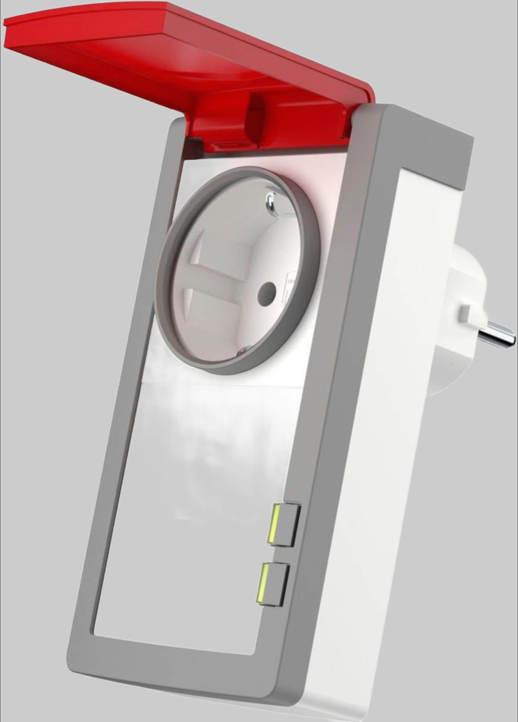 AVM FRITZ!DECT 210 Smart Outdoor Socket - IP44 Weatherproof, 3450W, Energy Monitoring & Remote Control Bauen & Renovieren AVM