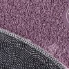 Andiamo Badematte 'Arezzo' – 16 mm hoch, rutschhemmend & fußbodenheizungsgeeignet | Premium Polyester | Waschbar bei 30°C | Uni-Farben | Auch als 2er-Set lavendel Andiamo Badematten