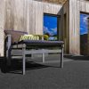 Teppiche Andiamo Andiamo Kunstrasen Field Premium | 4 mm Höhe | Nadelfilz-Rasenteppich mit Noppen | UV-beständig & pflegeleicht | Für Balkon, Terrasse & Garten (versch. Größen) anthrazit