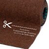 Andiamo Kunstrasen Field Premium | 4 mm Höhe | Nadelfilz-Rasenteppich mit Noppen | UV-beständig & pflegeleicht | Für Balkon, Terrasse & Garten (versch. Größen) braun Andiamo Teppiche