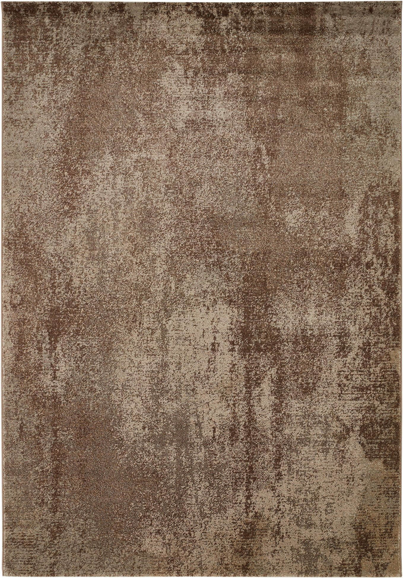 Andiamo Andiamo Teppich Luna – Modern Rectangular 7mm Short Pile Rug | Stain-Resistant Polypropylene | Compatible with Underfloor Heating | Multiple Sizes taupe Teppiche