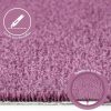 Andiamo Andiamo Teppichboden Kräuselvelours Ines | 8.5mm Thick | 400cm Wide | GUT-Certified | Allergy-Friendly | Sound-Absorbing | Multiple Uni Colors | Residential Warranty dunkellila Teppiche