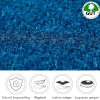 Andiamo Andiamo Teppichboden Kräuselvelours Ines | 8.5mm Thick | 400cm Wide | GUT-Certified | Allergy-Friendly | Sound-Absorbing | Multiple Uni Colors | Residential Warranty dunkelblau Teppiche