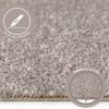 Andiamo Teppichboden Kräuselvelours Ines | 8.5mm Thick | 400cm Wide | GUT-Certified | Allergy-Friendly | Sound-Absorbing | Multiple Uni Colors | Residential Warranty grau Andiamo Teppiche