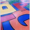Andiamo Vinylboden PVC Paris Flooring - 200x300cm/200x400cm | 2.20mm Thick | 1,600g/m² Weight | Foam Backed CV Floor Covering Buchstaben Bauen & Renovieren Andiamo