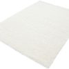 Ayyildiz Teppiche Teppiche Ayyildiz Hochflor-Teppich »Life Shaggy 1500« rund - 30 mm Florhöhe - schmutzabweisend - große Farbauswahl - ideal für Wohnzimmer & Schlafzimmer creme