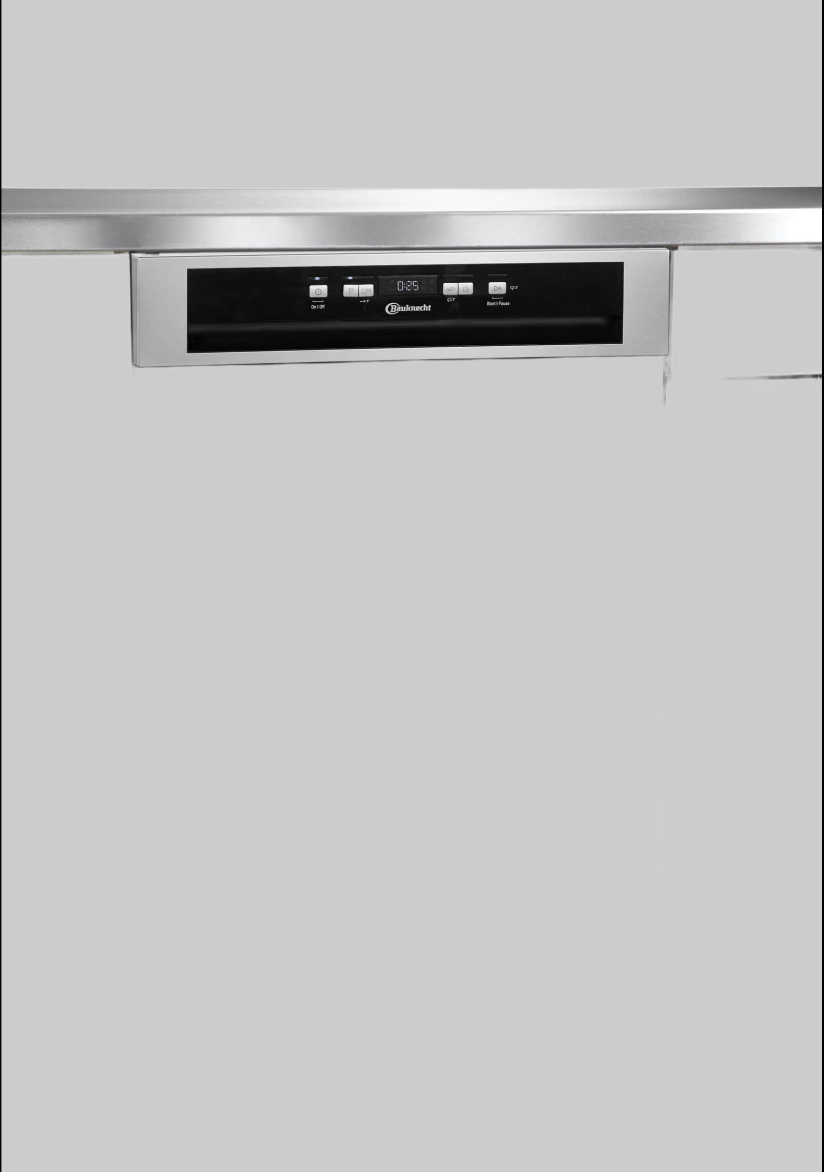 BAUKNECHT Geschirrspüler BAUKNECHT BBC 3B+26 X Semi-Integrated Dishwasher - 13 Place Settings, MultiZone Cleaning, Hygiene+ Program (46 dB) - Energy Class E