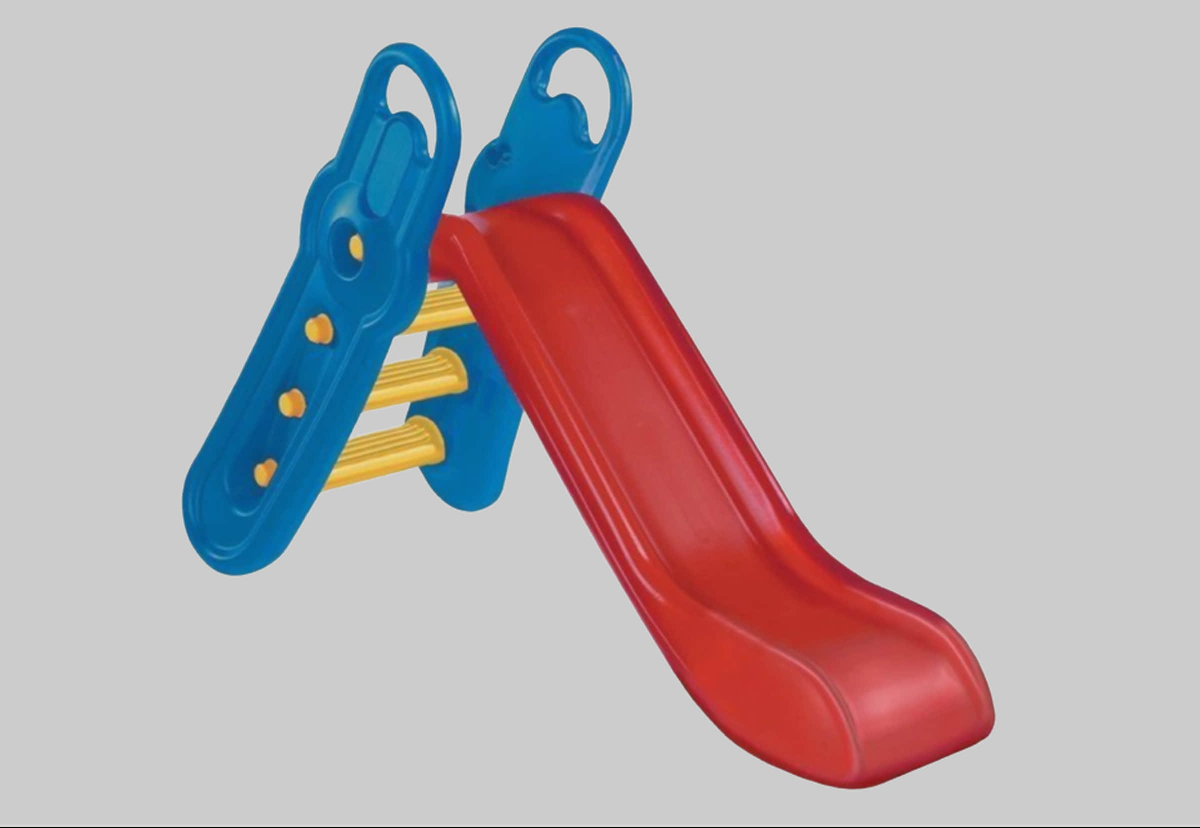 BIG Garten & Balkon BIG Fun-Slide Premium Children's Slide | 152cm Adjustable Indoor/Outdoor Play Slide | Made in Germany | for Kids Ages 3+