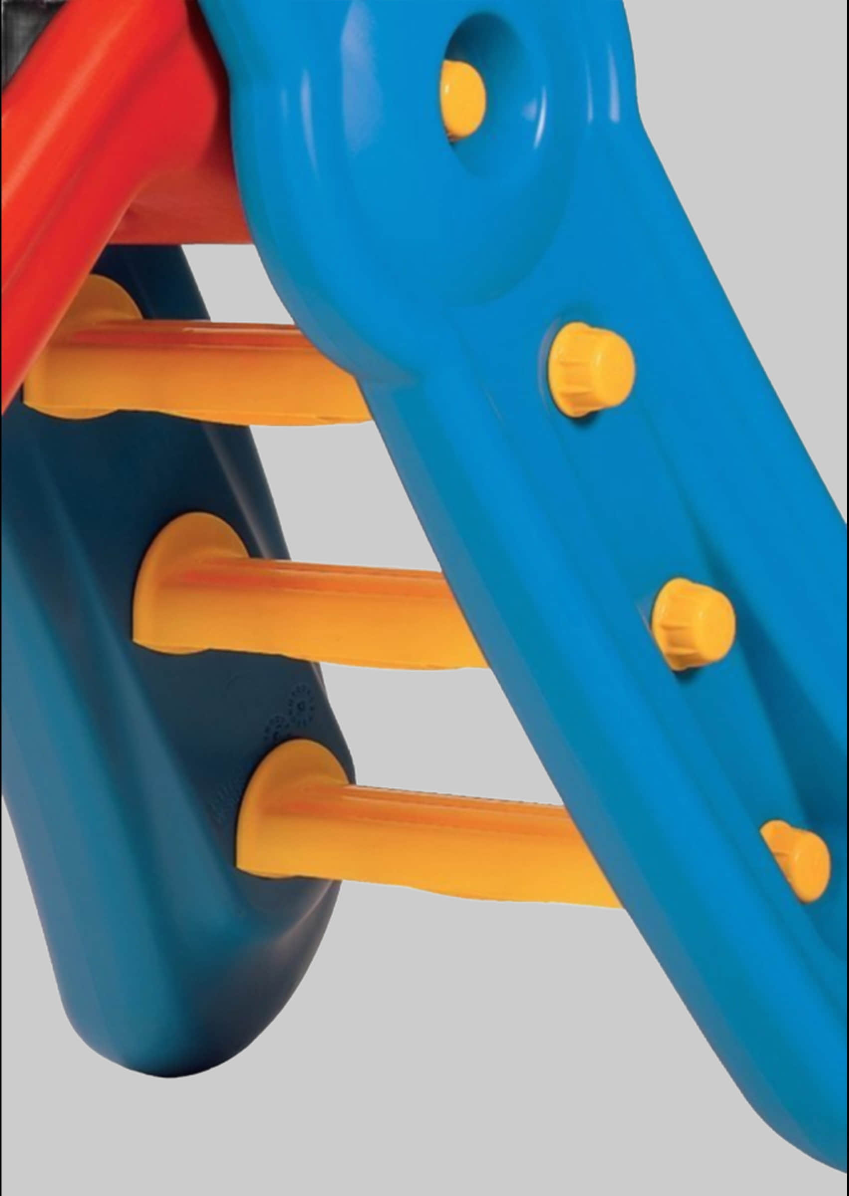 BIG Garten & Balkon BIG Fun-Slide Premium Children's Slide | 152cm Adjustable Indoor/Outdoor Play Slide | Made in Germany | for Kids Ages 3+