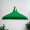 Bamyum Pendelleuchte 35 cm – Moderne Metall-Lampe mit E27 Fassung für Wohnzimmer, Küche & mehr | Dimmbar & hochwertig verarbeitet Grün Bamyum Lampen