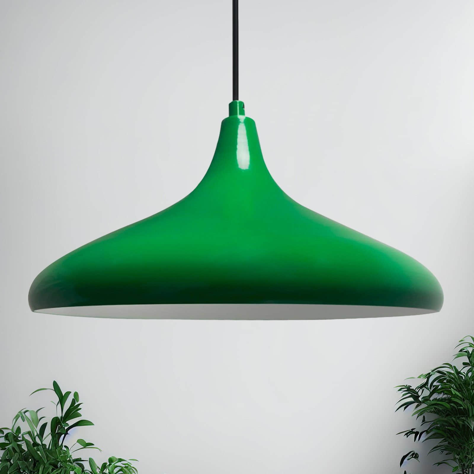 Bamyum Pendelleuchte 35 cm – Moderne Metall-Lampe mit E27 Fassung für Wohnzimmer, Küche & mehr | Dimmbar & hochwertig verarbeitet Grün Bamyum Lampen