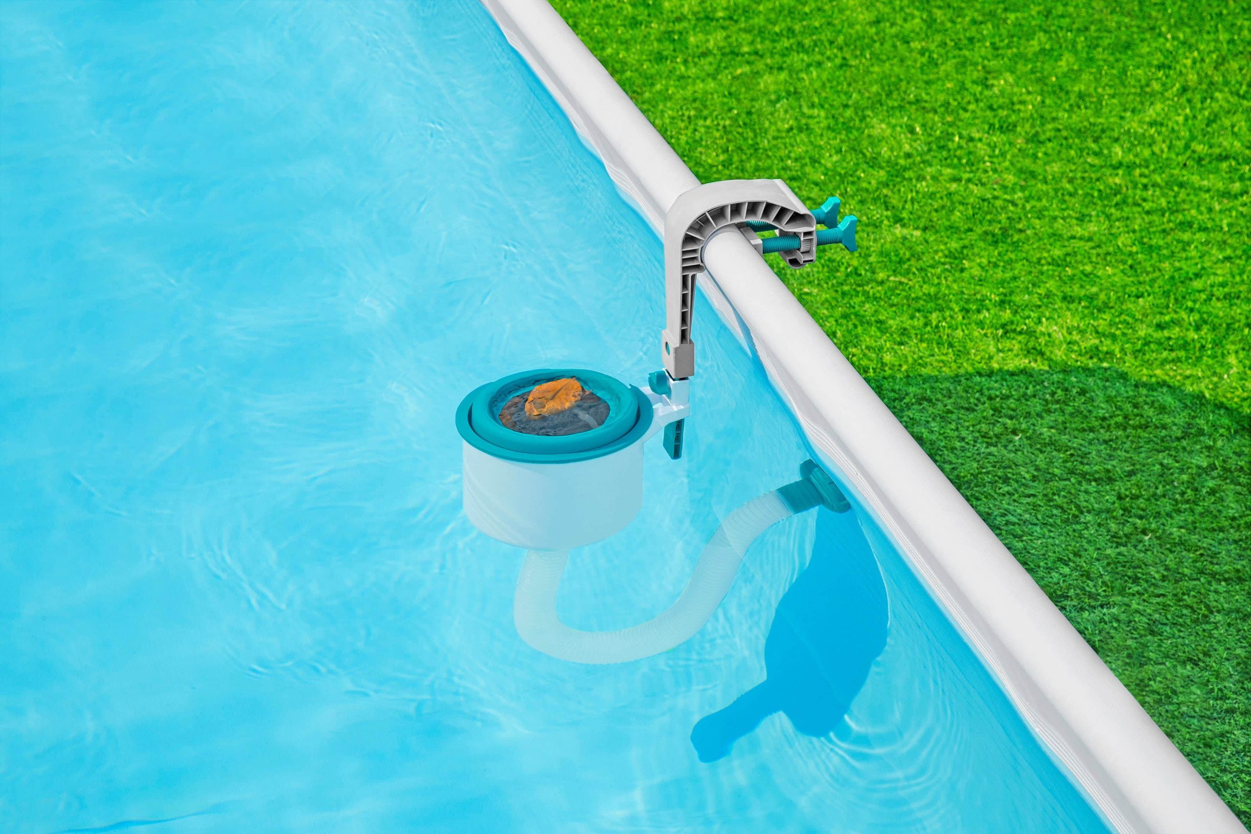 Bestway Garten & Balkon Bestway® Premium Pool Surface Skimmer - Automatic Floating Debris Collector for 2,006+ l/h Filter Systems