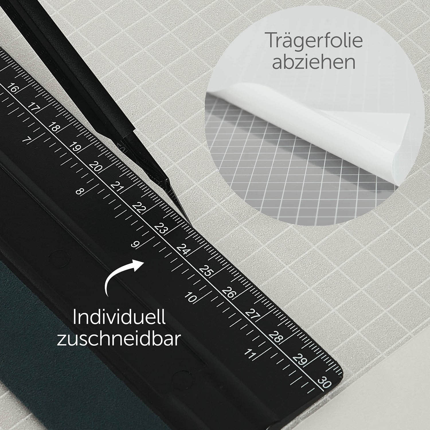 Blumtal Blumtal Premium Fensterfolie Milchglas-Effekt | Blickdichter Sichtschutz mit UV400-Schutz | Selbsthaftend für Fenster, Duschkabinen & Glaswände | Einfache Installation ohne Kleberückstände Weiß Rollos & Plissees