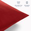 Blumtal Blumtal Premium Microfiber Bedding Set | OEKO-TEX® Certified 100% Polyester | Wrinkle & Fade Resistant | Complete Sheet Sets with Pillowcases Aurora Rot Bettwäsche