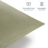 Blumtal Premium Microfiber Bedding Set | OEKO-TEX® Certified 100% Polyester | Wrinkle & Fade Resistant | Complete Sheet Sets with Pillowcases Olivgrün Bettwäsche Blumtal